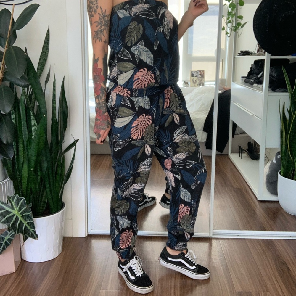 Talula Flora Jungle Print JumpSuit Romper